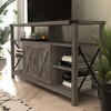 Flash Furniture 60" Coastal Gray TV Stand with Storage Shelves ZG-025-GY-GG